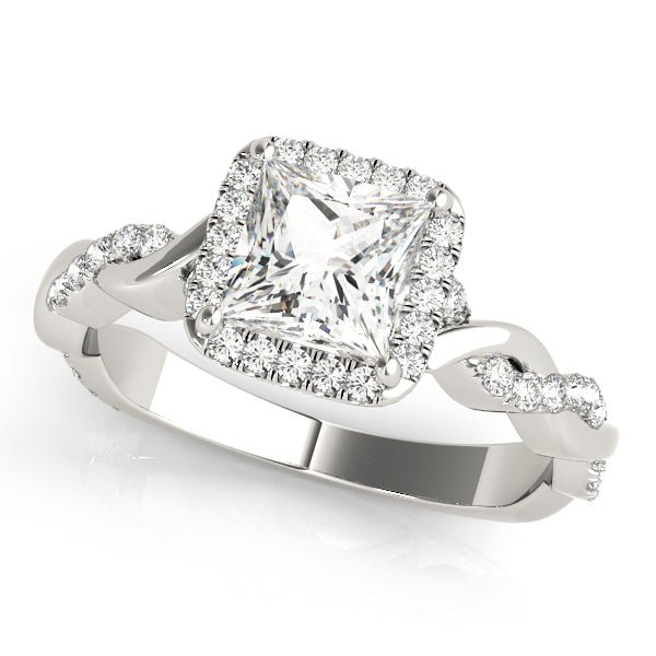 Braided Shank Engagement Ring Settings - Diamonds By Rothschild