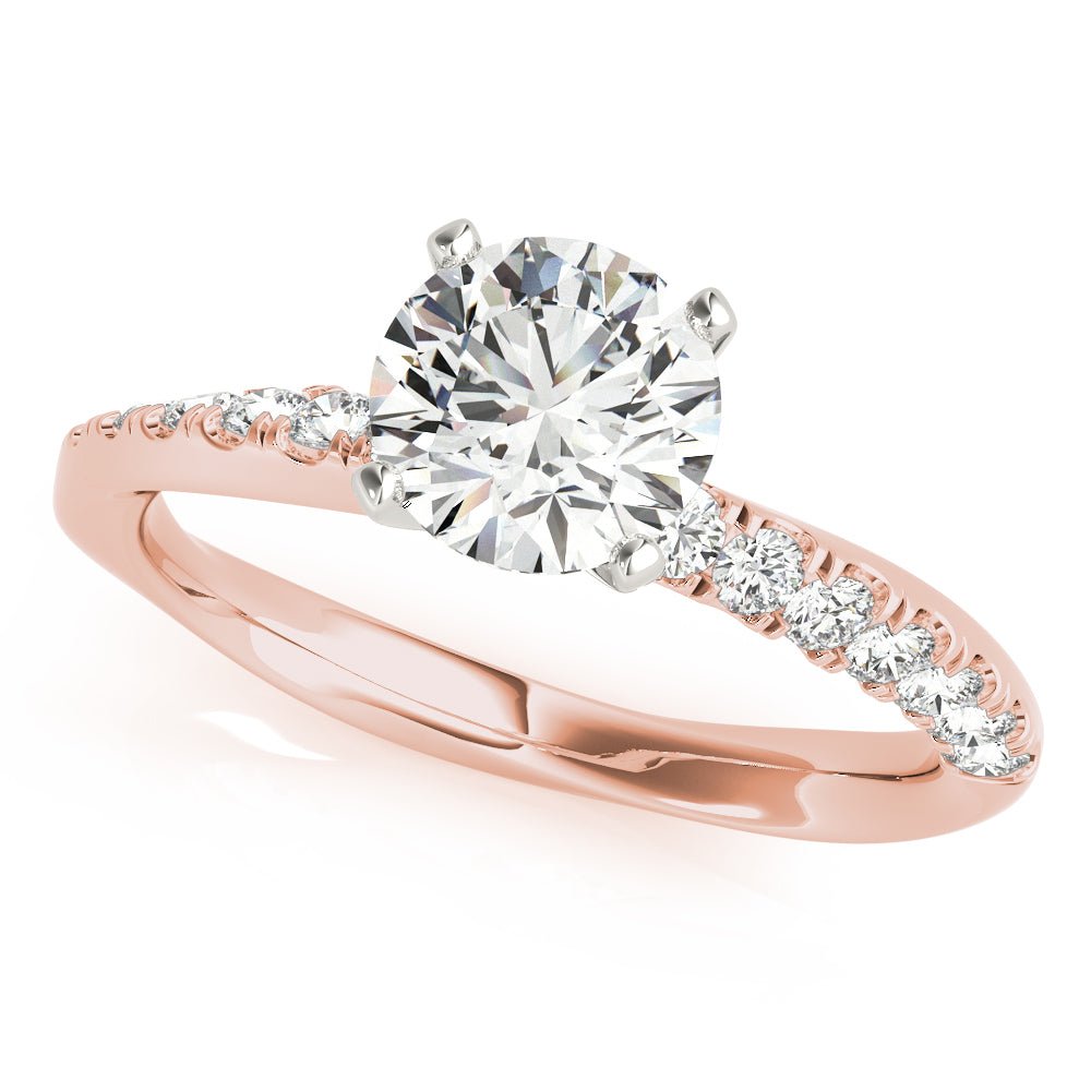 Pavè Engagement Ring Setting - Diamonds By Rothschild