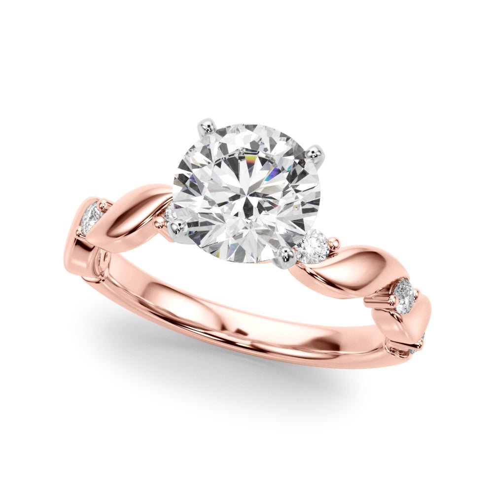 Solitaire Engagement Ring Setting - Diamonds By Rothschild