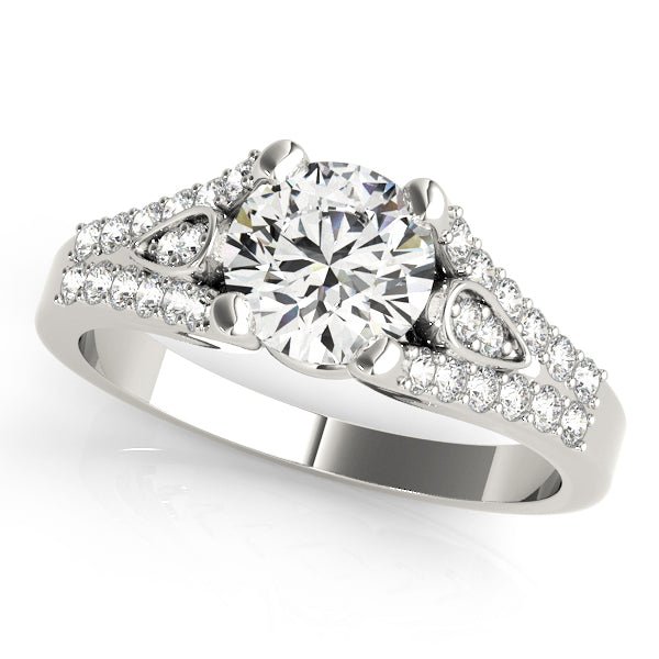 Split Shank Engagement Ring Settings - Diamonds By Rothschild