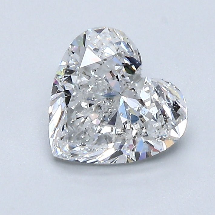 1 Carat Natural Diamond - HEART - 1 - E - SI1 - Diamonds By Rothschild