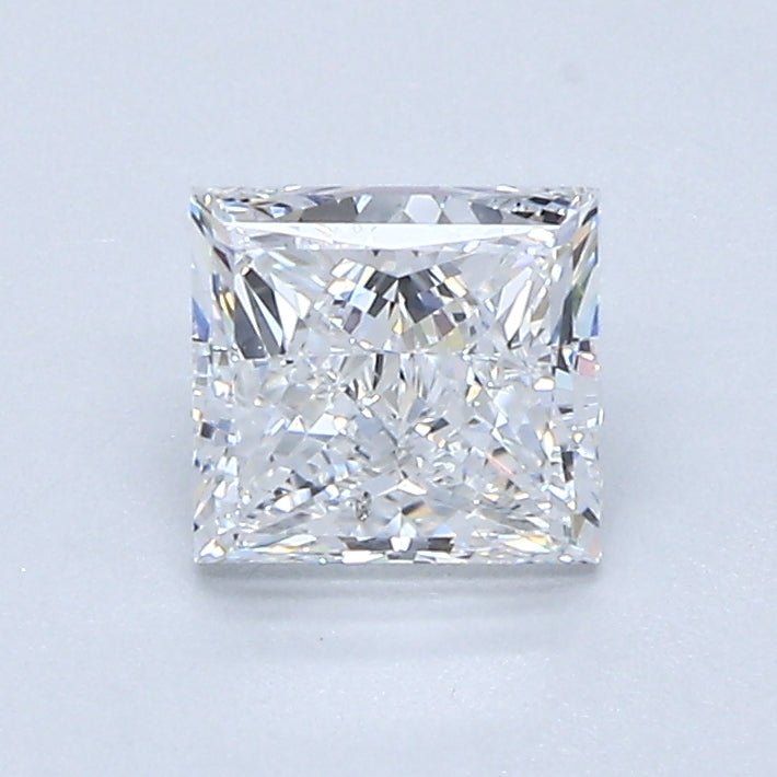 1 Carat Natural Diamond - PRINCESS - 1 - D - SI1 - Diamonds By Rothschild