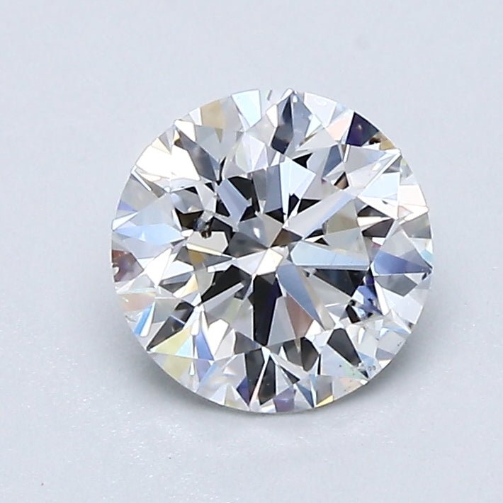 1 Carat Natural Diamond - Round - 1.01 - F - SI1 - Diamonds By Rothschild