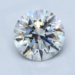 1 Carat Round Cut Natural Diamond - H SI1 - 1.35ct - EX Symmetry Grade - Diamonds By Rothschild