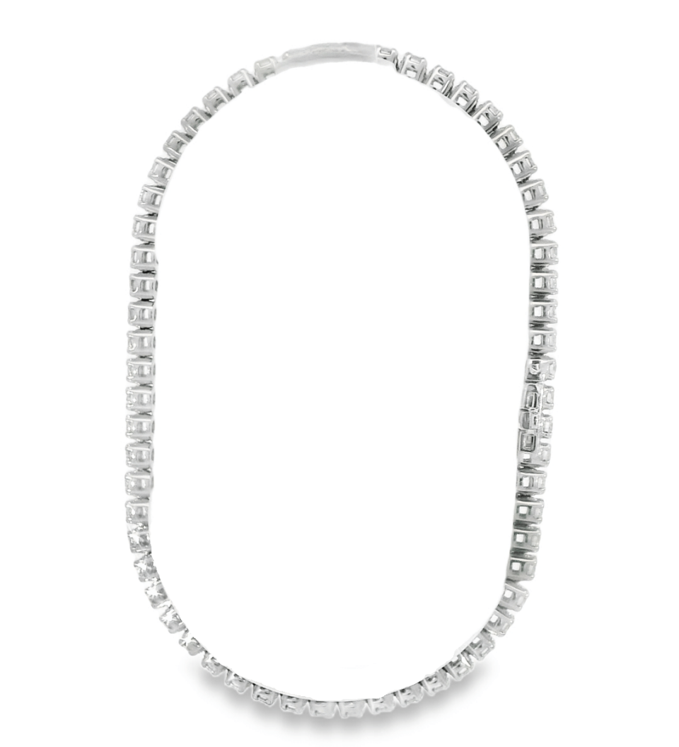 14KW Diamond Tennis Bracelet - 2.70ctw - Diamonds By Rothschild