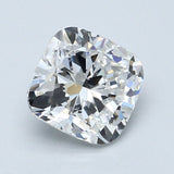 1.5 Carat Natural Diamond - CUSHION - 1.7 - F - SI1 - Diamonds By Rothschild