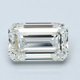 1.5 Carat Natural Diamond - EMERALD - 1.51 - I - VVS2 - Diamonds By Rothschild