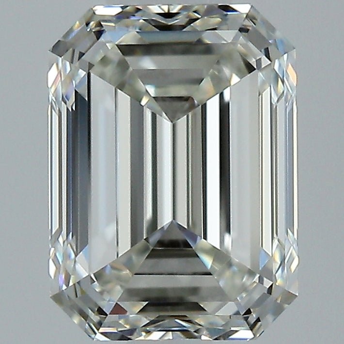 1.5 Carat Natural Diamond - EMERALD - 1.51 - J - VVS2 - Diamonds By Rothschild