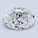 1.5 Carat Natural Diamond - OVAL - 1.5 - E - SI2 - Diamonds By Rothschild