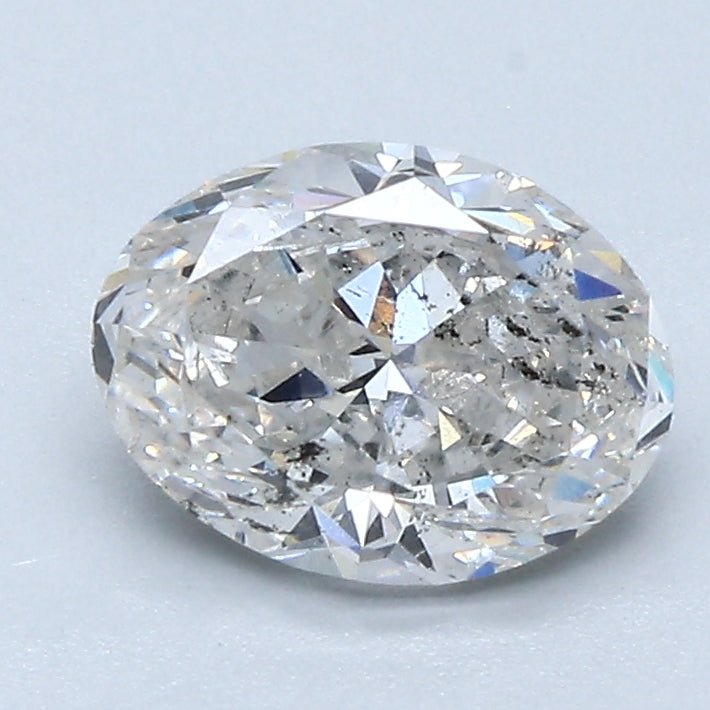 1.5 Carat Natural Diamond - OVAL - 1.5 - H - SI2 - Diamonds By Rothschild