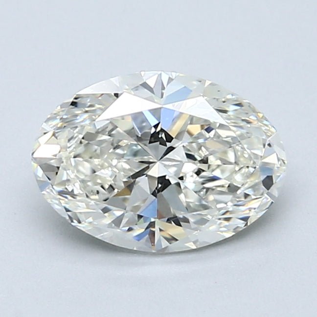 1.5 Carat Natural Diamond - OVAL - 1.5 - I - SI2 - Diamonds By Rothschild