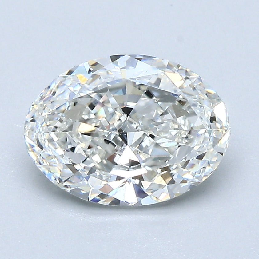 1.5 Carat Natural Diamond - OVAL - 1.7 - G - VS2 - Diamonds By Rothschild