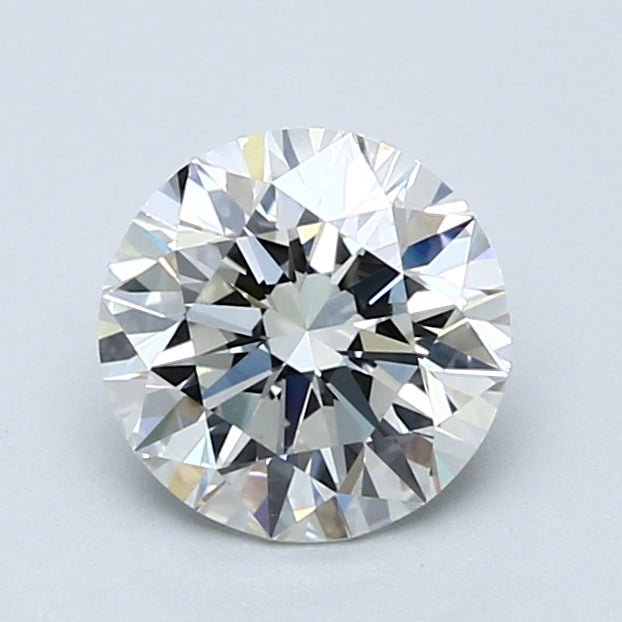 1.5 Carat Natural Diamond - Round - 1.4 - I - SI1 - Diamonds By Rothschild