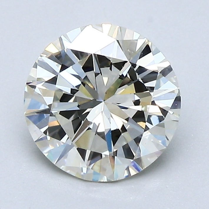 1.5 Carat Natural Diamond - Round - 1.47 - K - VS2 - Diamonds By Rothschild