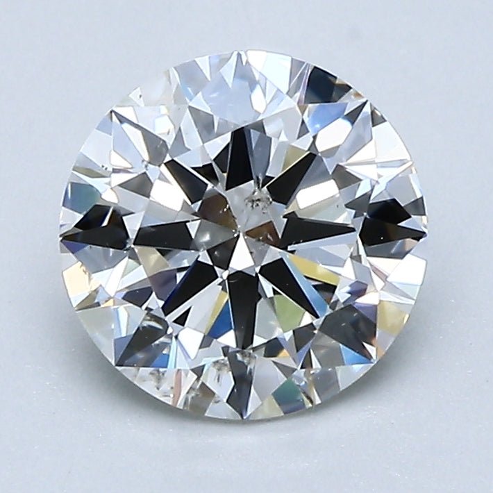 1.5 Carat Natural Diamond - Round - 1.5 - H - SI2 - Diamonds By Rothschild