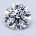 1.5 Carat Natural Diamond - Round - 1.53 - E - SI2 - Diamonds By Rothschild
