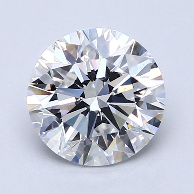 1.5 Carat Natural Diamond - Round - 1.74 - D - VS2 - Diamonds By Rothschild