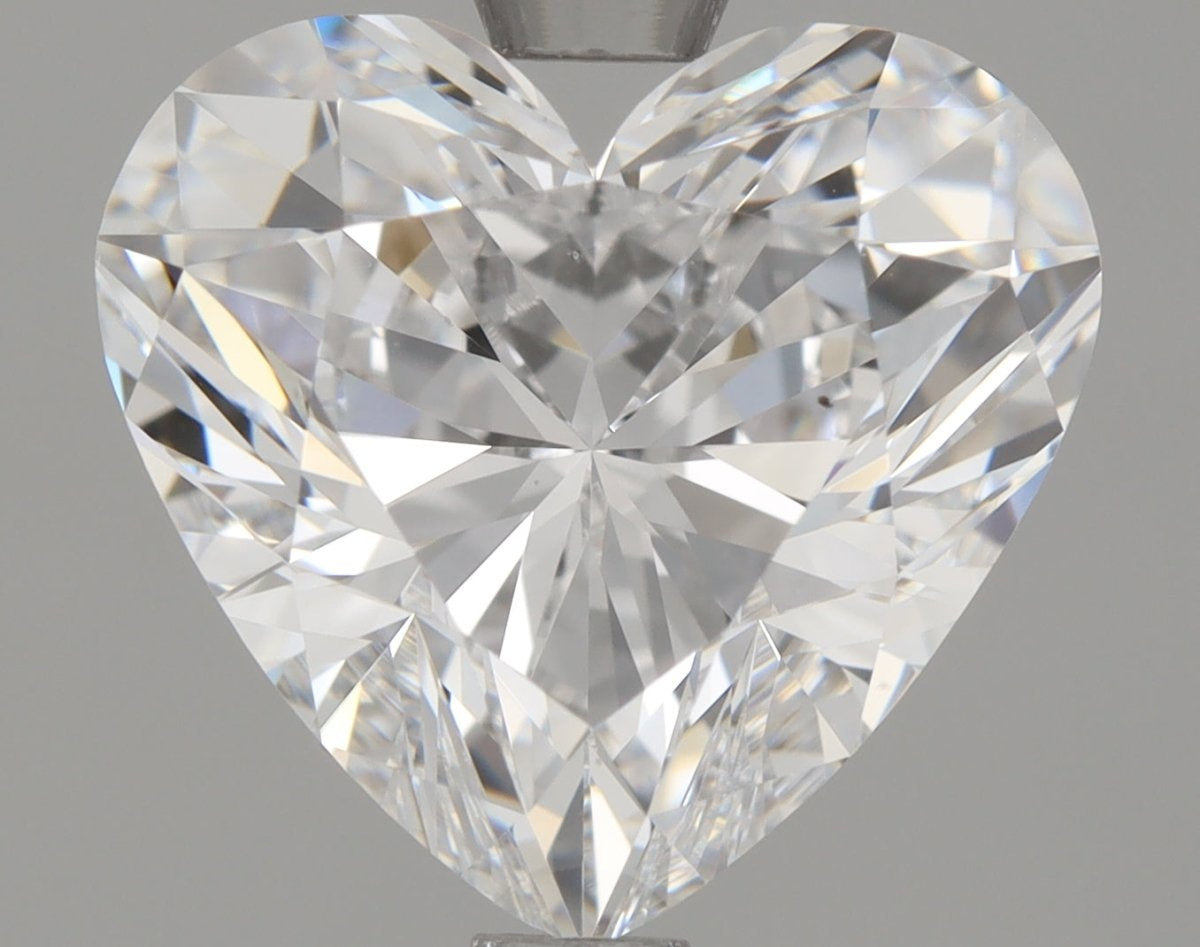 2 Carat Heart Shape Cut Natural Diamond - D VS2 - 1.9ct - VG Cut Grade - Diamonds By Rothschild
