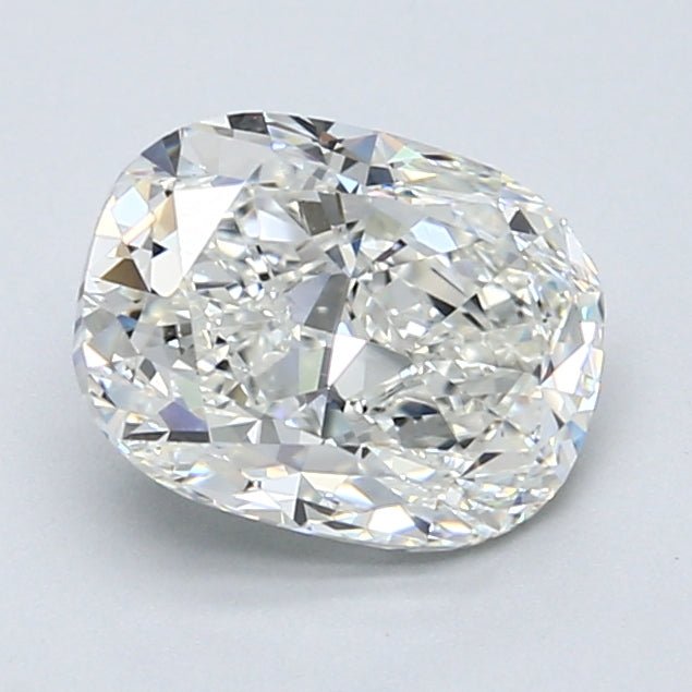2 Carat Natural Diamond - CUSHION - 2.01 - H - SI2 - Diamonds By Rothschild