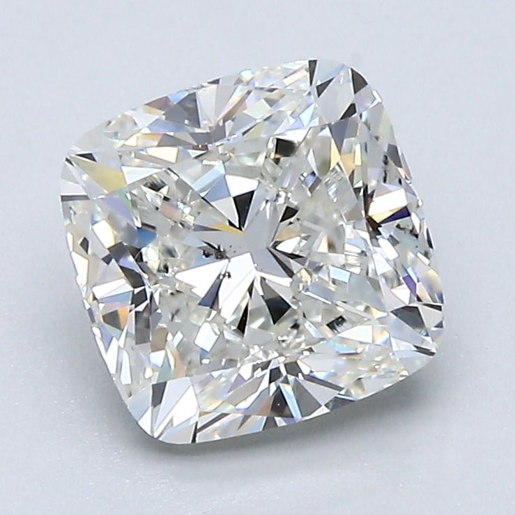 2 Carat Natural Diamond - CUSHION - 2.01 - I - SI1 - Diamonds By Rothschild