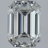 2 Carat Natural Diamond - EMERALD - 1.9 - E - VS1 - Diamonds By Rothschild