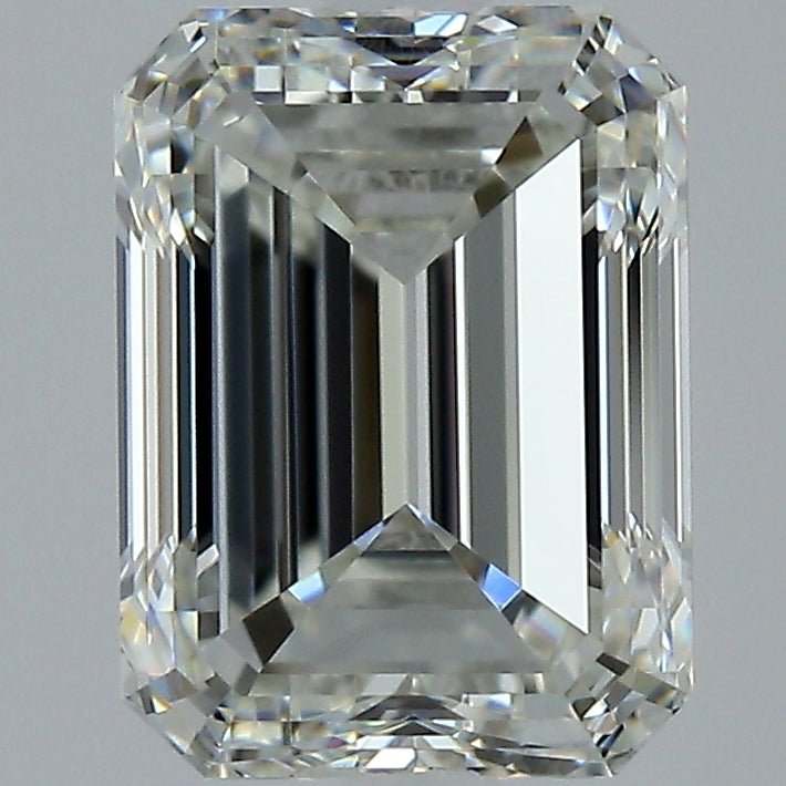 2 Carat Natural Diamond - EMERALD - 2.01 - I - VVS1 - Diamonds By Rothschild