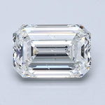 2 Carat Natural Diamond - EMERALD - 2.06 - F - SI2 - Diamonds By Rothschild
