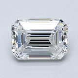 2 Carat Natural Diamond - EMERALD - 2.21 - E - VS2 - Diamonds By Rothschild