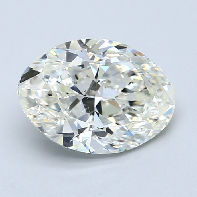 2 Carat Natural Diamond - OVAL - 2 - J - SI1 - Diamonds By Rothschild