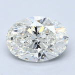 2 Carat Natural Diamond - OVAL - 2.01 - I - SI1 - Diamonds By Rothschild