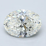 2 Carat Natural Diamond - OVAL - 2.01 - J - SI1 - Diamonds By Rothschild
