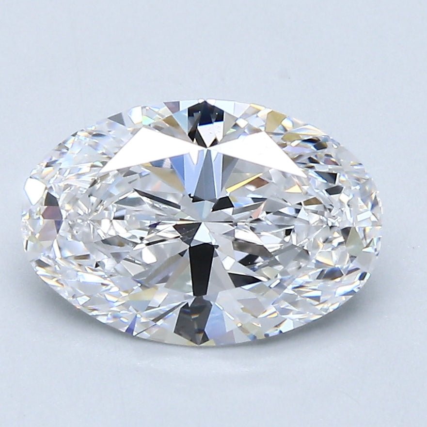 2 Carat Natural Diamond - OVAL - 2.09 - D - IF - Diamonds By Rothschild