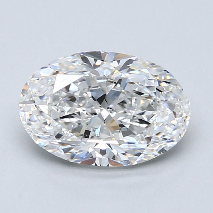 2 Carat Natural Diamond - OVAL - 2.21 - D - VS2 - Diamonds By Rothschild