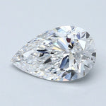 2 Carat Natural Diamond - PEAR - 2.01 - D - SI1 - Diamonds By Rothschild