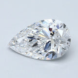 2 Carat Natural Diamond - PEAR - 2.01 - D - SI1 - Diamonds By Rothschild