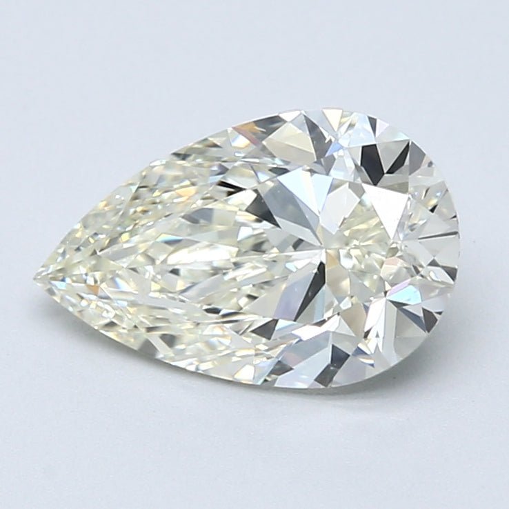2 Carat Natural Diamond - PEAR - 2.01 - I - SI1 - Diamonds By Rothschild