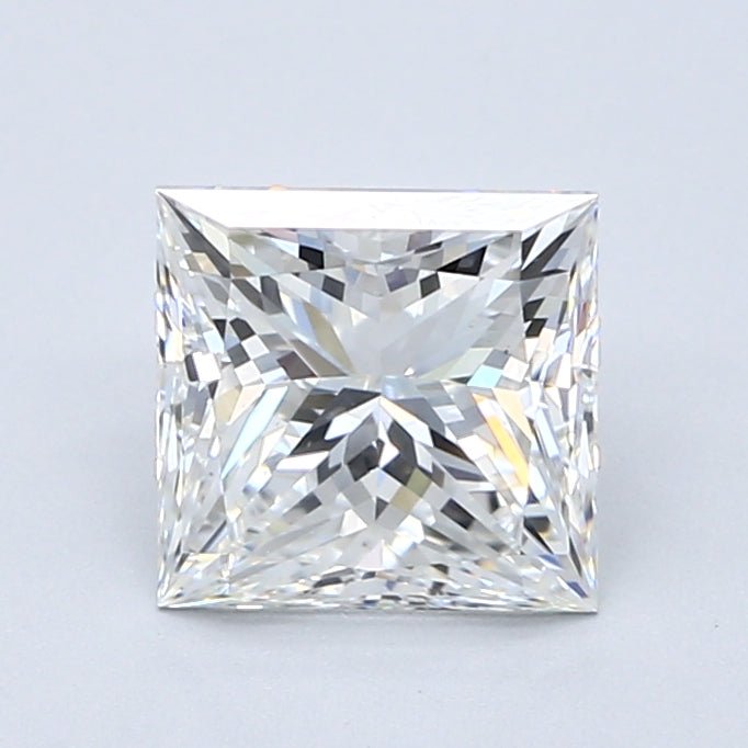 2 Carat Natural Diamond - PRINCESS - 2.01 - G - VS2 - Diamonds By Rothschild
