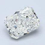 2 Carat Natural Diamond - RADIANT - 2.01 - I - SI2 - Diamonds By Rothschild