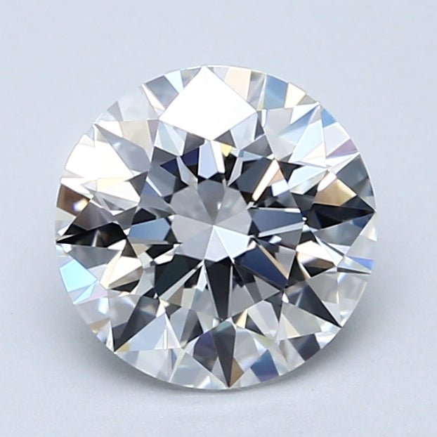 2 Carat Natural Diamond - Round - 1.8 - E - VVS2 - Diamonds By Rothschild