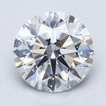 2 Carat Natural Diamond - Round - 1.8 - F - SI1 - Diamonds By Rothschild