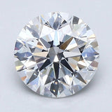 2 Carat Natural Diamond - Round - 1.8 - F - SI1 - Diamonds By Rothschild