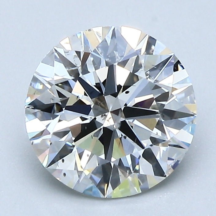 2 Carat Natural Diamond - Round - 1.8 - H - SI2 - Diamonds By Rothschild