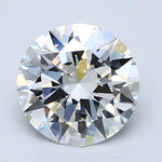 2 Carat Natural Diamond - Round - 1.9 - F - VS1 - Diamonds By Rothschild