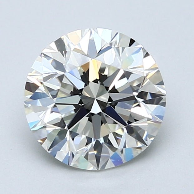 2 Carat Natural Diamond - Round - 1.9 - J - VVS2 - Diamonds By Rothschild