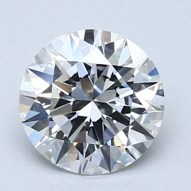 2 Carat Natural Diamond - Round - 1.91 - F - IF - Diamonds By Rothschild