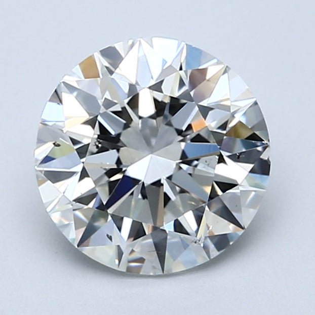 2 Carat Natural Diamond - Round - 2 - F - SI1 - Diamonds By Rothschild