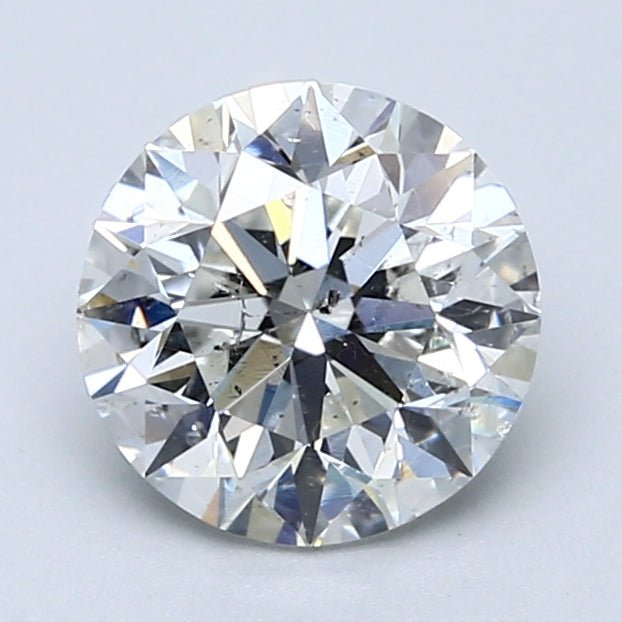 2 Carat Natural Diamond - Round - 2 - G - SI2 - Diamonds By Rothschild