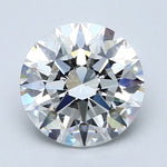 2 Carat Natural Diamond - Round - 2.01 - E - VS2 - Diamonds By Rothschild
