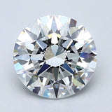 2 Carat Natural Diamond - Round - 2.01 - E - VS2 - Diamonds By Rothschild