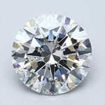 2 Carat Natural Diamond - Round - 2.01 - F - SI2 - Diamonds By Rothschild